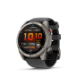Preview: GARMIN Fenix 8 Pro LTE Amoled Sapphire,  Graphit/Schwarz Titan, 51mm (010-03199-11)
